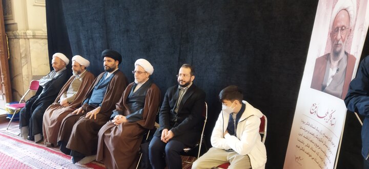 تصاویر/ مراسم بزرگداشت آیت الله محمدتقی مصباح یزدی در مدرسه عالی شهید مطهری