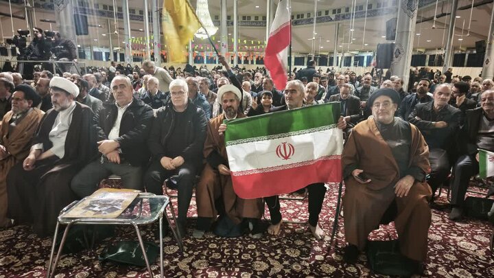 تصاویر/مراسم گرامیداشت روز بصیرت و شهدای عملیات کربلای ۴ در مصلی بیت‌المقدس اراک