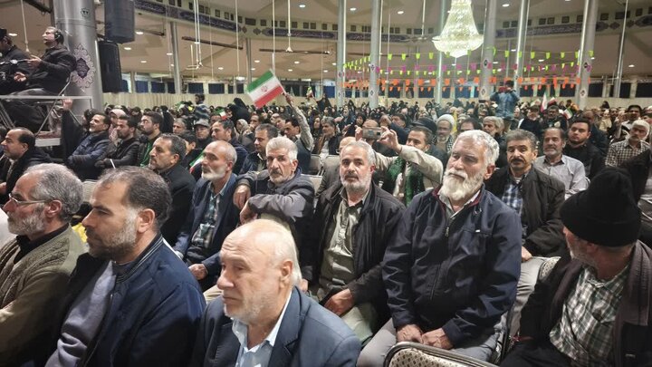 تصاویر/مراسم گرامیداشت روز بصیرت و شهدای عملیات کربلای ۴ در مصلی بیت‌المقدس اراک