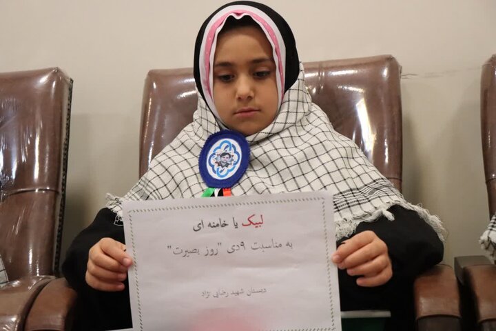 تصاویر/دیدار دانش‌آموزان با امام جمعه ایلام