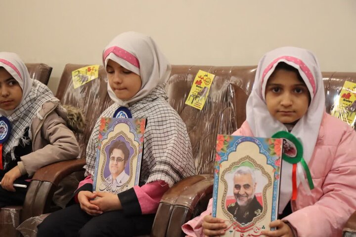 تصاویر/دیدار دانش‌آموزان با امام جمعه ایلام