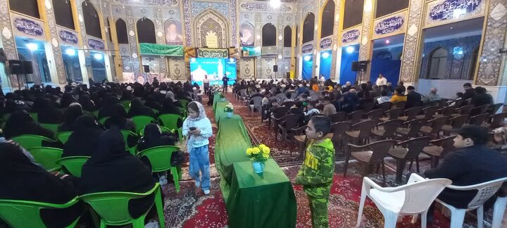 تصاویر/ «نهمین همایش مردمی عالم آل محمد(ص)»در شهرمشکات کاشان