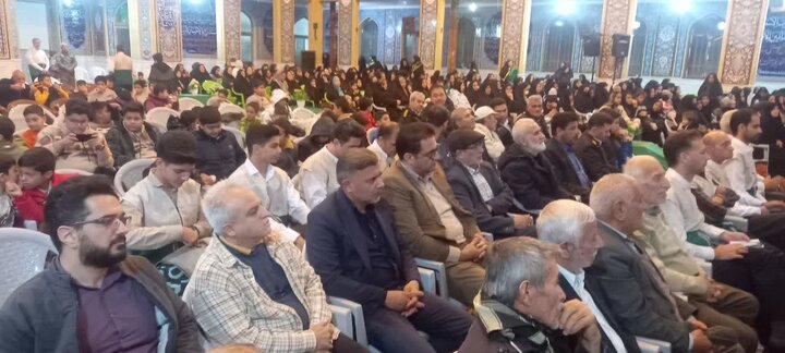 تصاویر/ «نهمین همایش مردمی عالم آل محمد(ص)»در شهرمشکات کاشان