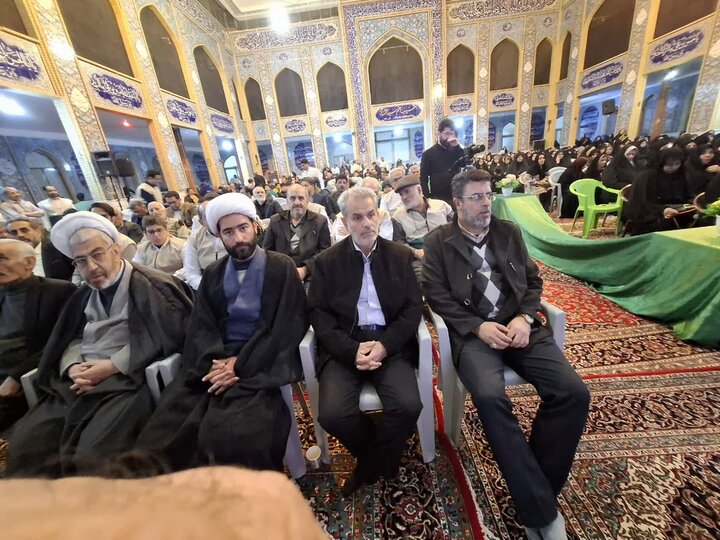 تصاویر/ «نهمین همایش مردمی عالم آل محمد(ص)»در شهرمشکات کاشان