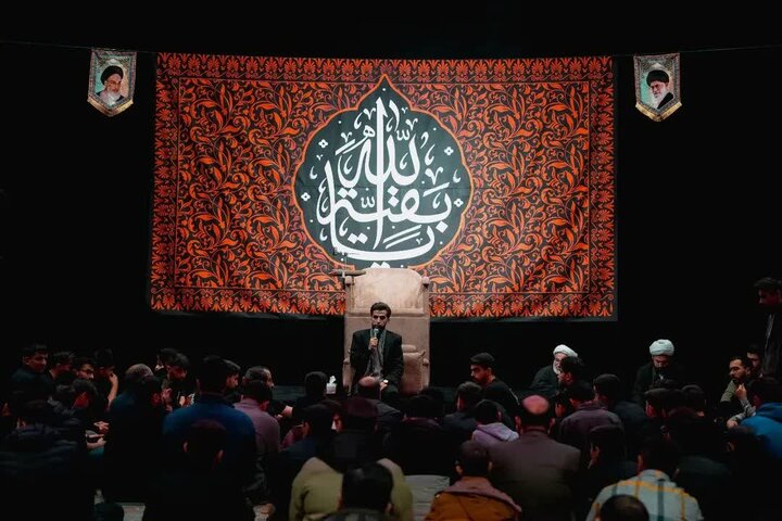 تصاویر/ هیئت هفتگی حسین جان ارومیه