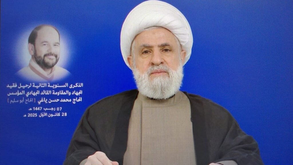 Hezbollah’s Sheikh Qassem to Enemies: “Do Your Worst, We Won’t Bow”