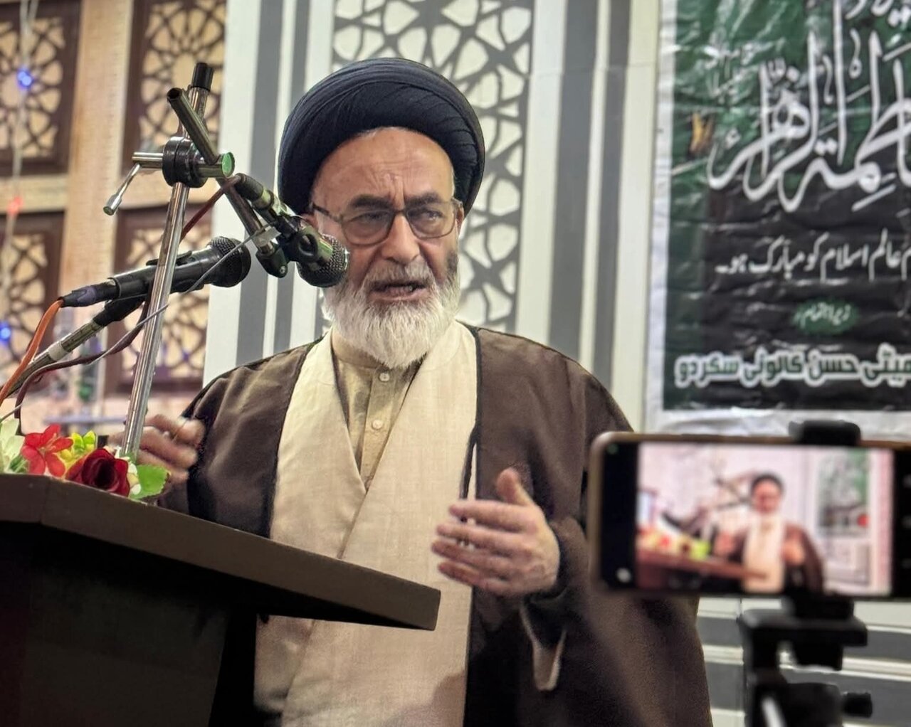 جامع مسجد سکردو میں ہفتہ وار درسِ اخلاق: عبادت کا اصل معیار اخلاص، ریا عبادت کو ضائع کر دیتا ہے، آغا سید باقر الحسینی