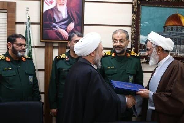 معارفه مسئول جدید سازمان بسیج اساتید، طلاب و روحانیون کشور