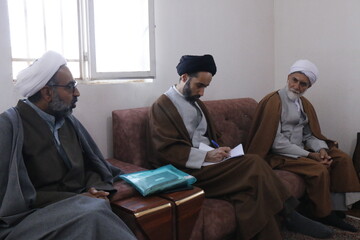 تصاویر/ بازدید معاون تبلیغ حوزه علمیه استان کرمان از فعالیت‌های مبلغ طرح هجرت در نرماشیر