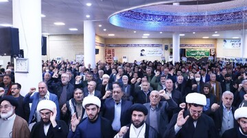 تصاویر/مراسم گرامیداشت ۹ دی در شهرستان ایوان