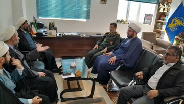 رایزنی تبلیغی حوزه علمیه گیلان در شرق استان با محوریت جذب طلاب+عکس