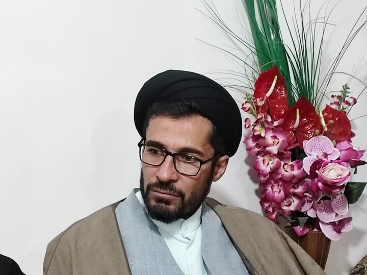 تصاویر/ دیدار امام جمعه نوشین شهر با خانواده شهید مدافع امنیت شهید سید عباس فاطمیه