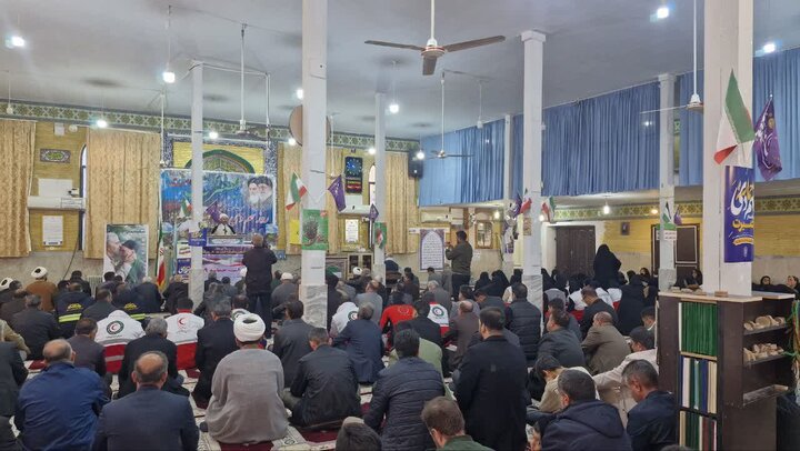 تصاویر/مراسم ۹ دی در شهرستان بدره