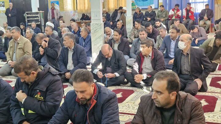 تصاویر/مراسم ۹ دی در شهرستان بدره