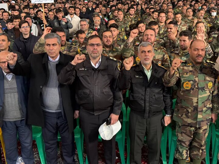 تصاویر/ مراسم گرامیداشت حماسه ۹ دی در سلماس