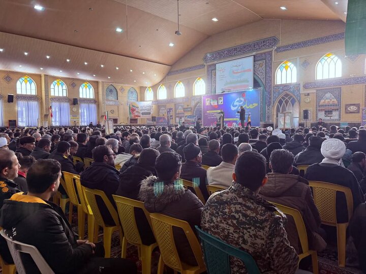 تصاویر/ مراسم گرامیداشت حماسه ۹ دی در سلماس