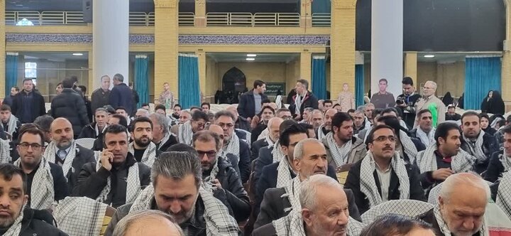 تصاویر/ مراسم گرامیداشت حماسه یوم الله ۹ دی و اجلاسیه بزرگداشت ۳۱۰۰ شهید شهرستان ارومیه