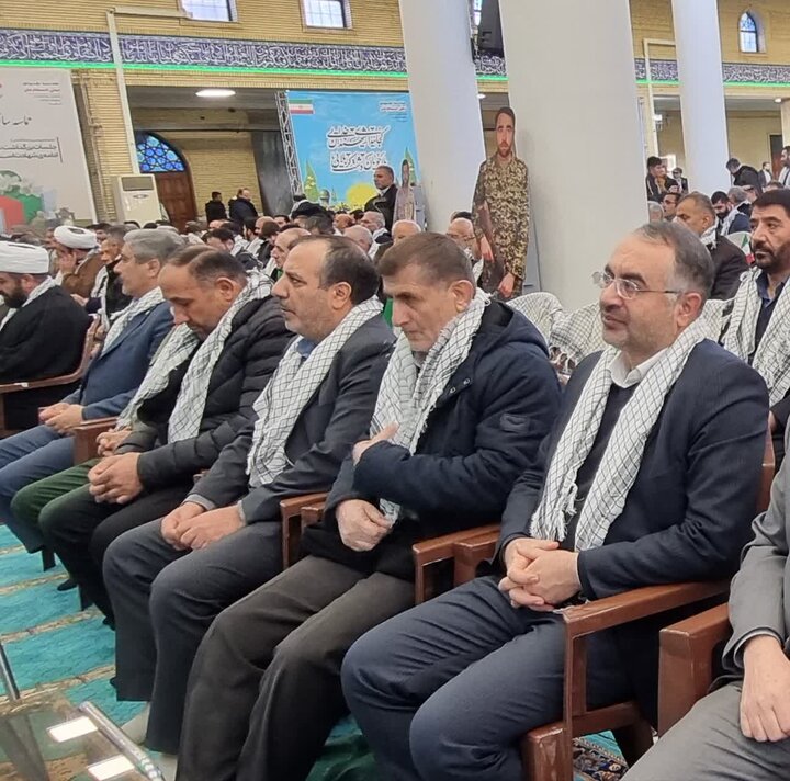 تصاویر/ مراسم گرامیداشت حماسه یوم الله ۹ دی و اجلاسیه بزرگداشت ۳۱۰۰ شهید شهرستان ارومیه