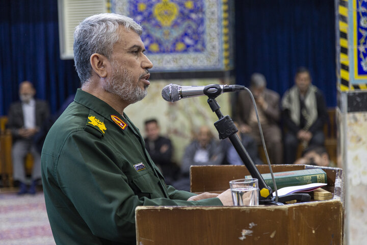 مراسم بزرگداشت حماسه ی نهم دی در مسجد حظیره یزد