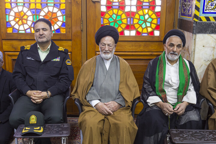 مراسم بزرگداشت حماسه ی نهم دی در مسجد حظیره یزد