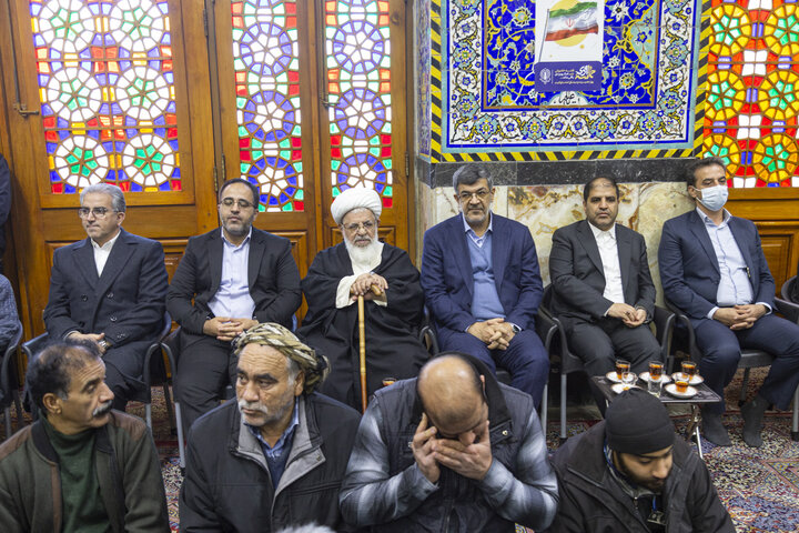 مراسم بزرگداشت حماسه ی نهم دی در مسجد حظیره یزد