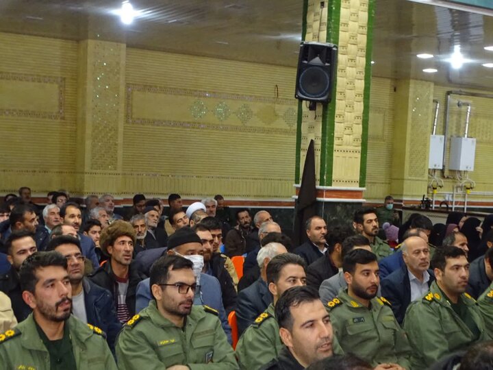 تصاویر/ مراسم گرامیداشت یوم الله ۹ دی در شهرستان چهاربرج