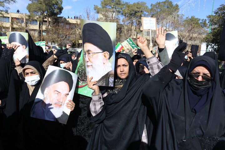 تصاویر / اجتماع مردم اصفهان در یوم الله حماسی نهم دی ماه 1404