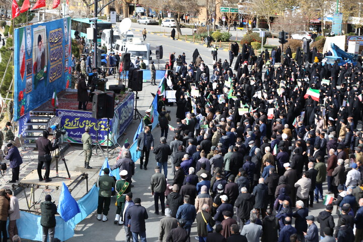 تصاویر / اجتماع مردم اصفهان در یوم الله حماسی نهم دی ماه 1404