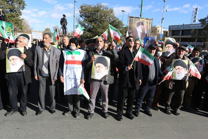 تصاویر / اجتماع مردم اصفهان در یوم الله حماسی نهم دی ماه 1404