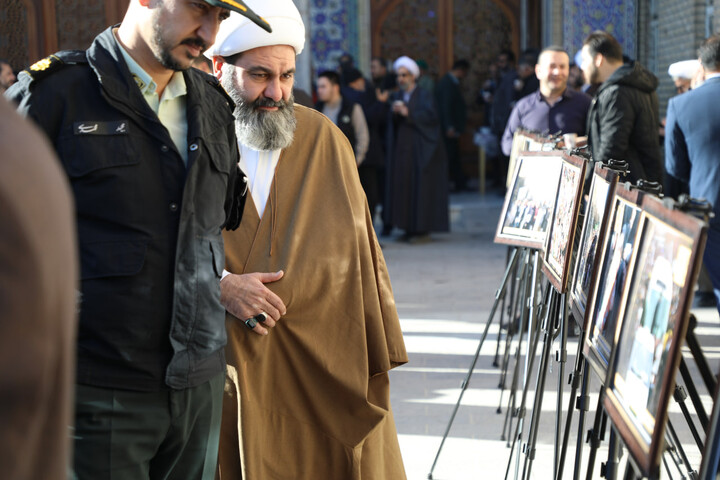 تصاویر/ تجدید میثاق حوزویان و مردم بصیر یزد با ولایت در یوم الله ٩ دی ١۴٠۴