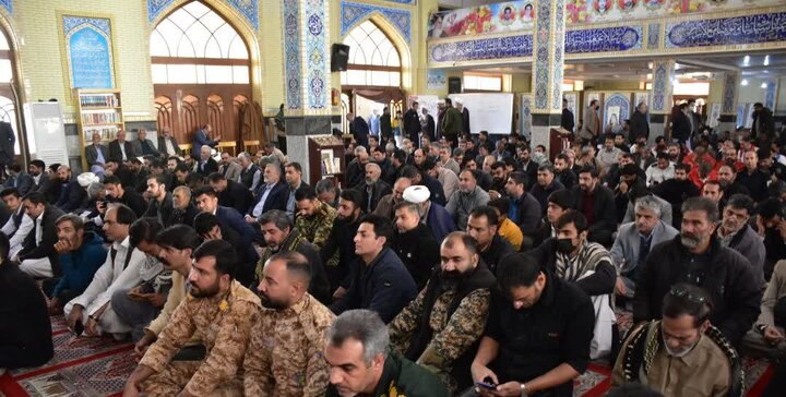 گرامیداشت حماسه نهم دی ماه در زاهدان