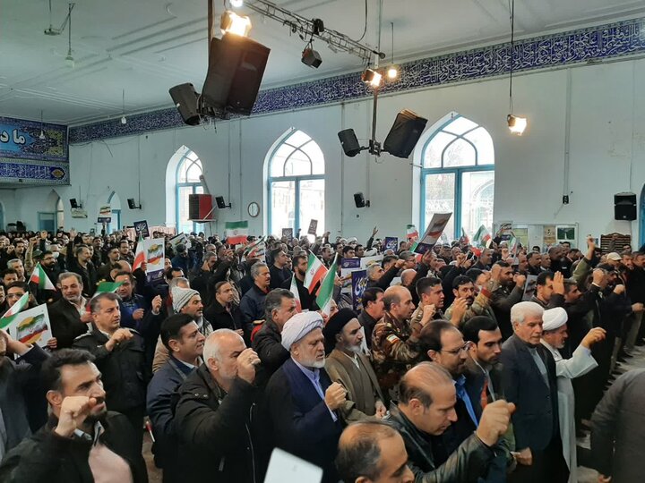 تصاویر/مراسم یوم الله ۹ دی در بروجرد