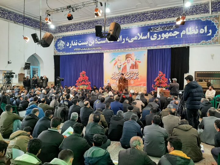 تصاویر/مراسم یوم الله ۹ دی در بروجرد