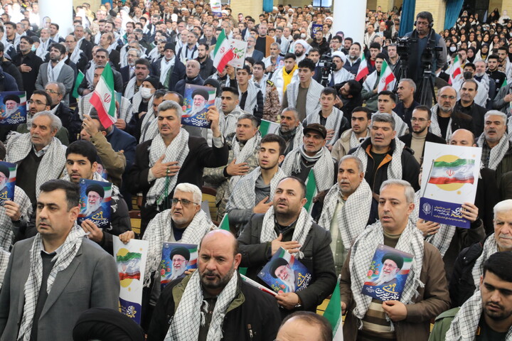 تصاویر/ مراسم گرامیداشت حماسه یوم الله ۹ دی و اجلاسیه بزرگداشت ۳۱۰۰ شهید شهرستان ارومیه