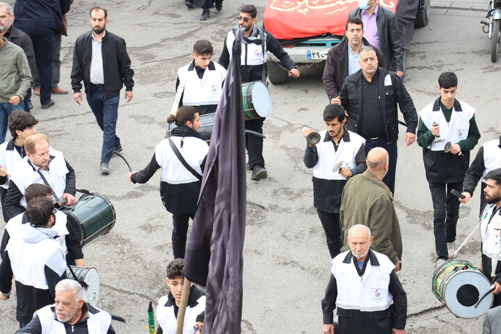 آیین تشییع پیکر آیت الله شفیعی در اهواز