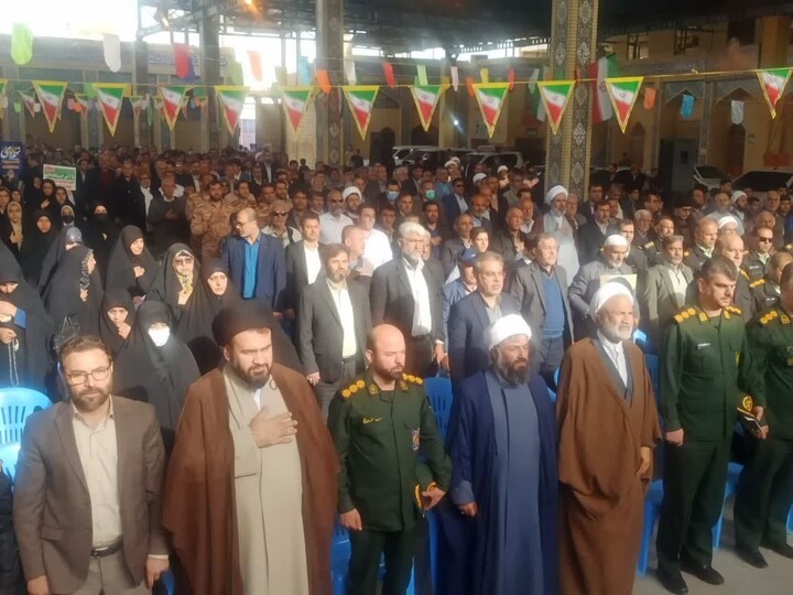 تصاویر/ مراسم بزرگداشت یوم الله 9 دی در برازجان