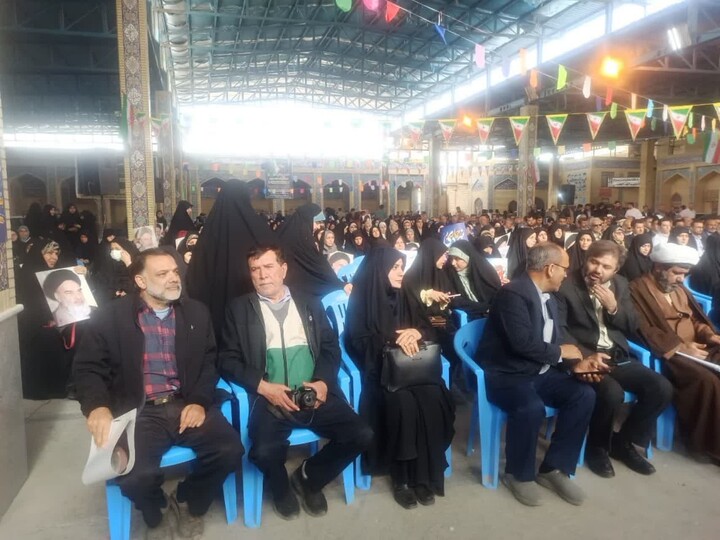 تصاویر/ مراسم بزرگداشت یوم الله 9 دی در برازجان