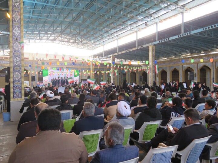 تصاویر/ مراسم بزرگداشت یوم الله 9 دی در برازجان