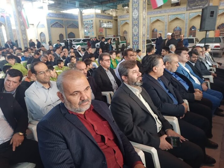 تصاویر/ مراسم بزرگداشت یوم الله 9 دی در برازجان