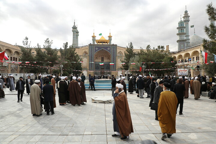 تصاویر/ گرامیداشت حماسه ۹ دی در قم