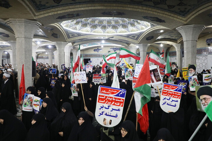 تصاویر/ گرامیداشت حماسه ۹ دی در قم