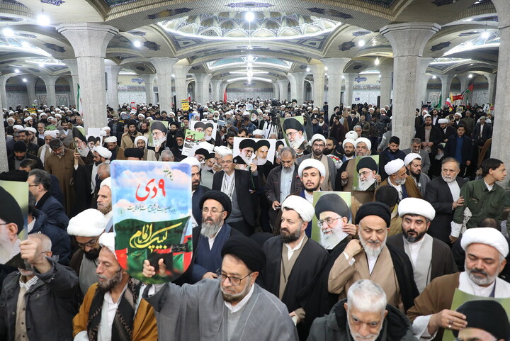 تصاویر/ گرامیداشت حماسه ۹ دی در قم