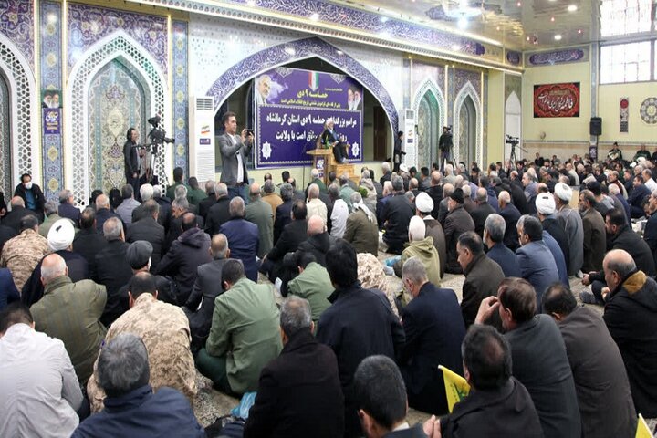 تصاویر/ مراسم گرامیداشت حماسه ۹ دی در کرمانشاه