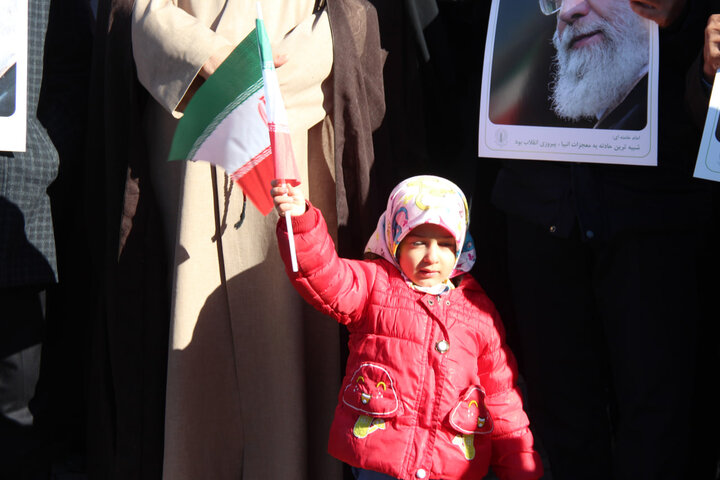 تصاویر / مراسم گرامیداشت حماسه نهم دی در قزوین برگزار شد