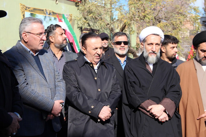 تصاویر / مراسم گرامیداشت حماسه نهم دی در قزوین برگزار شد