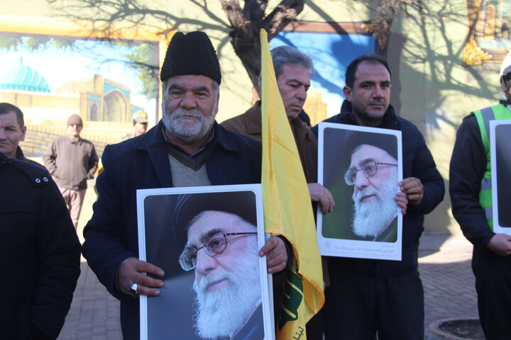 تصاویر / مراسم گرامیداشت حماسه نهم دی در قزوین برگزار شد