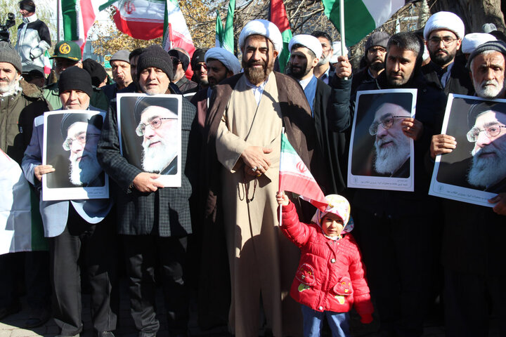 تصاویر / مراسم گرامیداشت حماسه نهم دی در قزوین برگزار شد