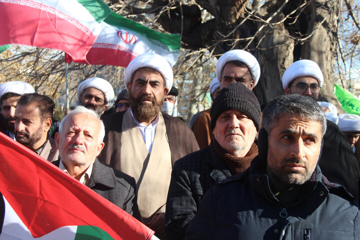 تصاویر / مراسم گرامیداشت حماسه نهم دی در قزوین برگزار شد