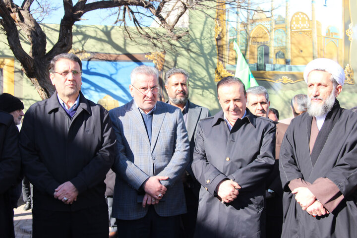 تصاویر / مراسم گرامیداشت حماسه نهم دی در قزوین برگزار شد