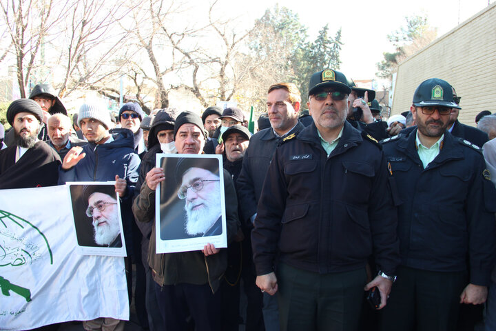 تصاویر / مراسم گرامیداشت حماسه نهم دی در قزوین برگزار شد